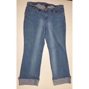 Vintage Shampoo Brand Jeans Y2K Retro Cuff Women's Size 22 - 40x29 Cuffed Length
